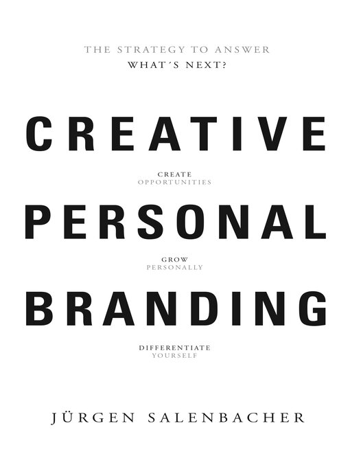 Title details for Creative Personal Branding by Jurgen Salenbacher - Available